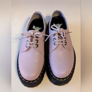 Dr Martins 1416 Quad, Taup/Light Purple, Size 6